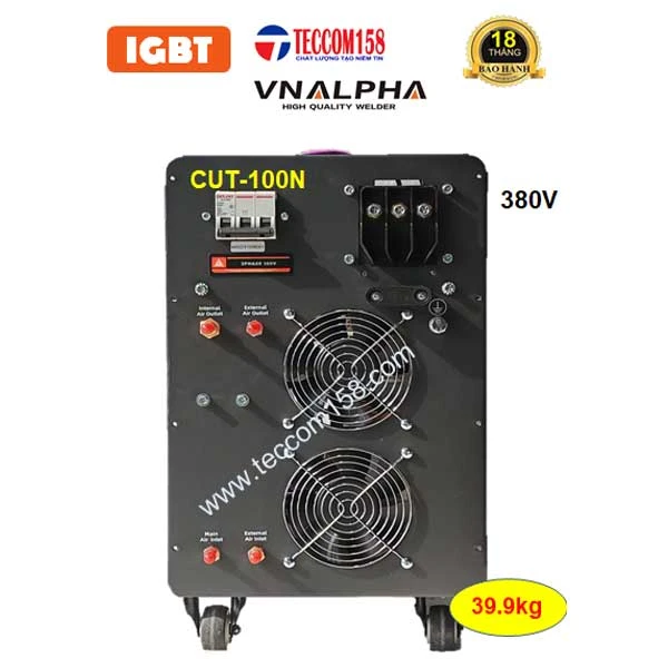 VNALPHA CUT-100N  cấu hình 6BO 4IGBT đầu tiên tại VN, input 380v MMA 250A + CUT PLASMA