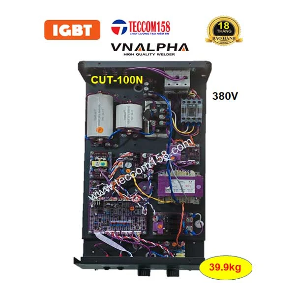 VNALPHA CUT-100N  cấu hình 6BO 4IGBT đầu tiên tại VN, input 380v MMA 250A + CUT PLASMA