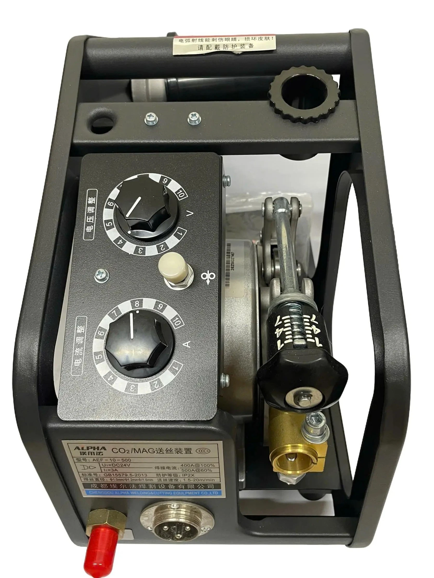 Đầu rùa MIG-500A hai bánh tỳ cao cấp ALPHA